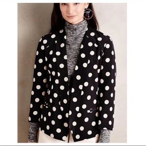 Polka Dot Blazer